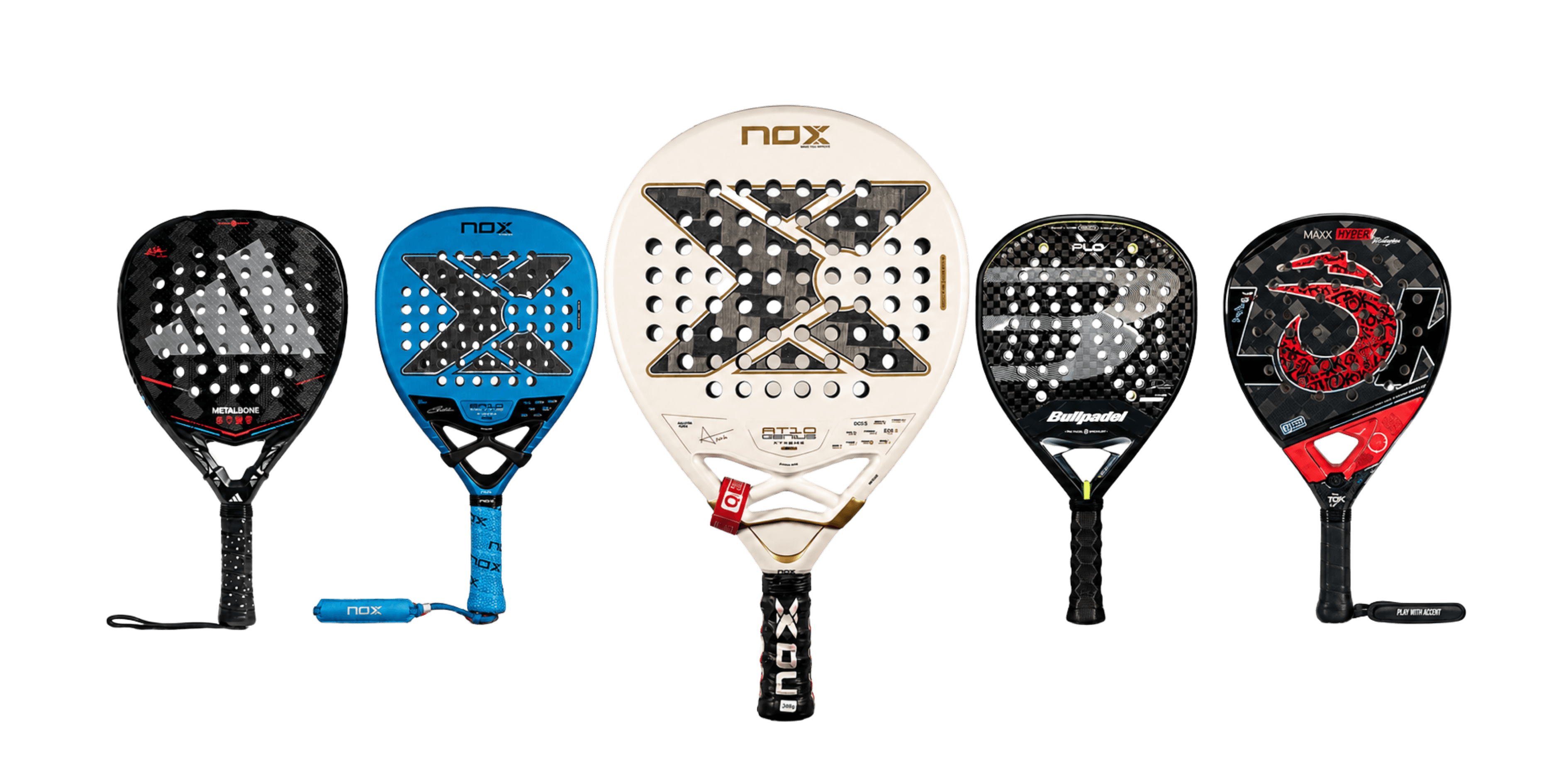 Selección de palas de pádel de Saint Padel